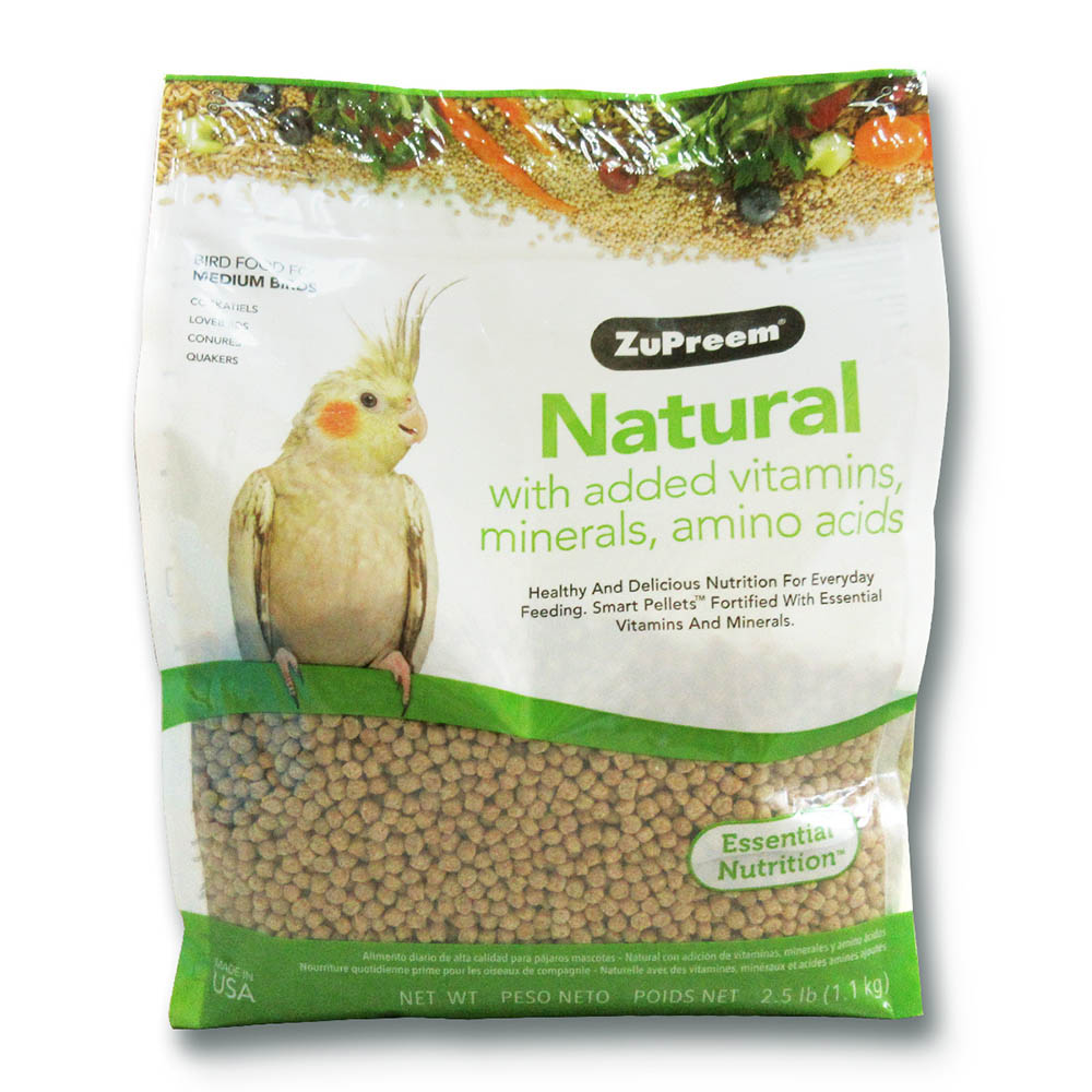 ZuPreem オカメインコ ナチュラル　1.1kg
