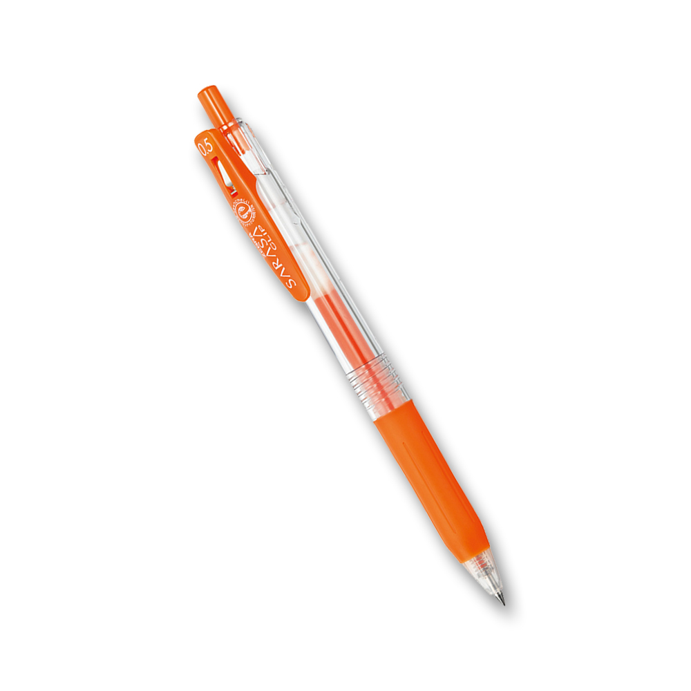 サラサクリップ 0.5 レッドオレンジ　JJ15-ROR