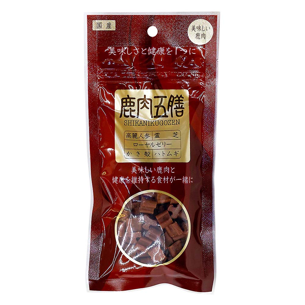 鹿肉五膳 レギュラー　50g