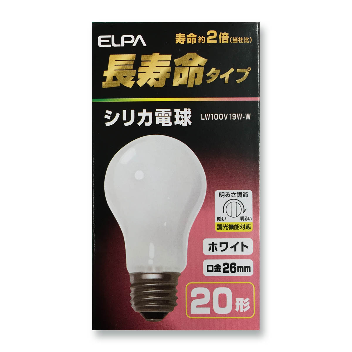 ELPA 長寿命シリカ　LW100V19W-W