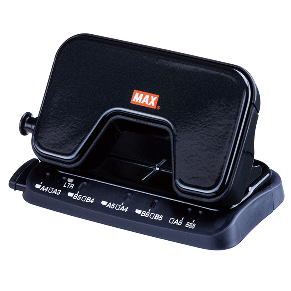 マックス　軽あけパンチ　スクーバ１５　ブラック　ＤＰ１５Ｔ／Ｋ