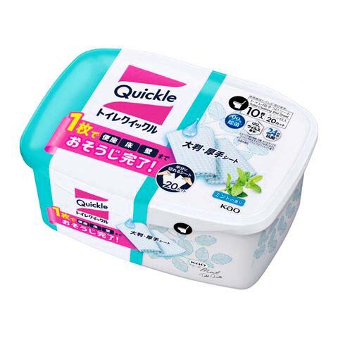 トイレクイックル　容器　１０枚入　１０枚