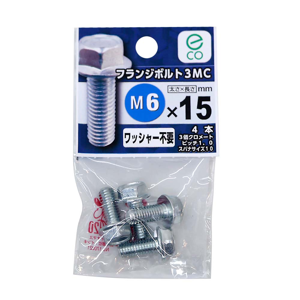 フランジBT 3MC　6X15