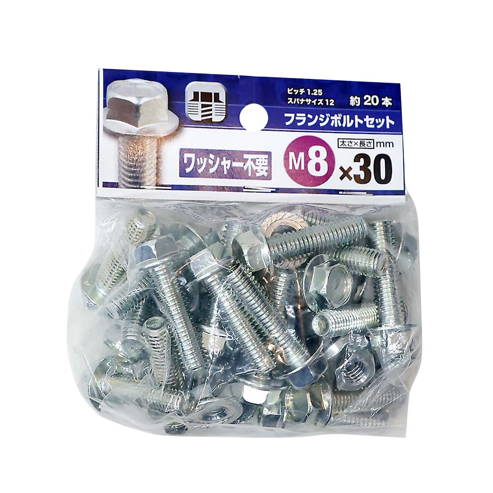 フランジＢＴ　３ＭＣセット　８Ｘ３０