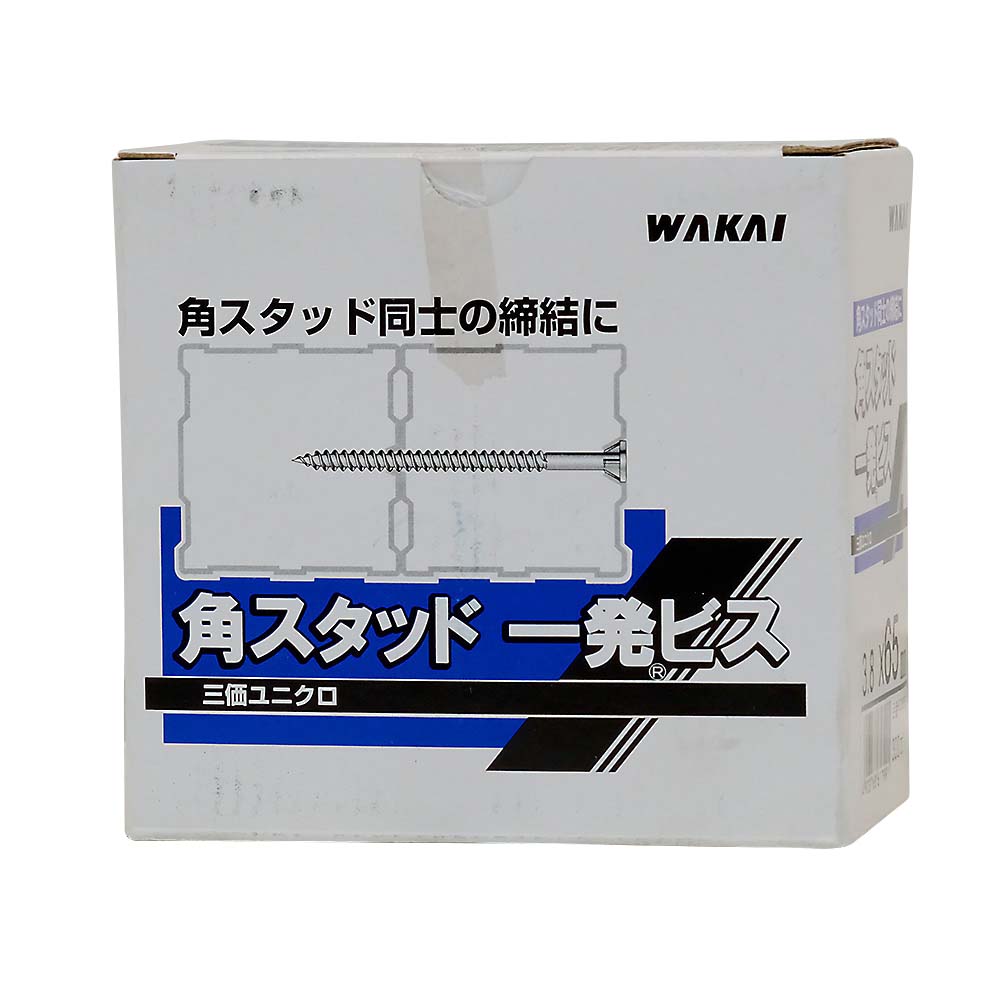 角スタッド一発ビス　3.8X65 300本