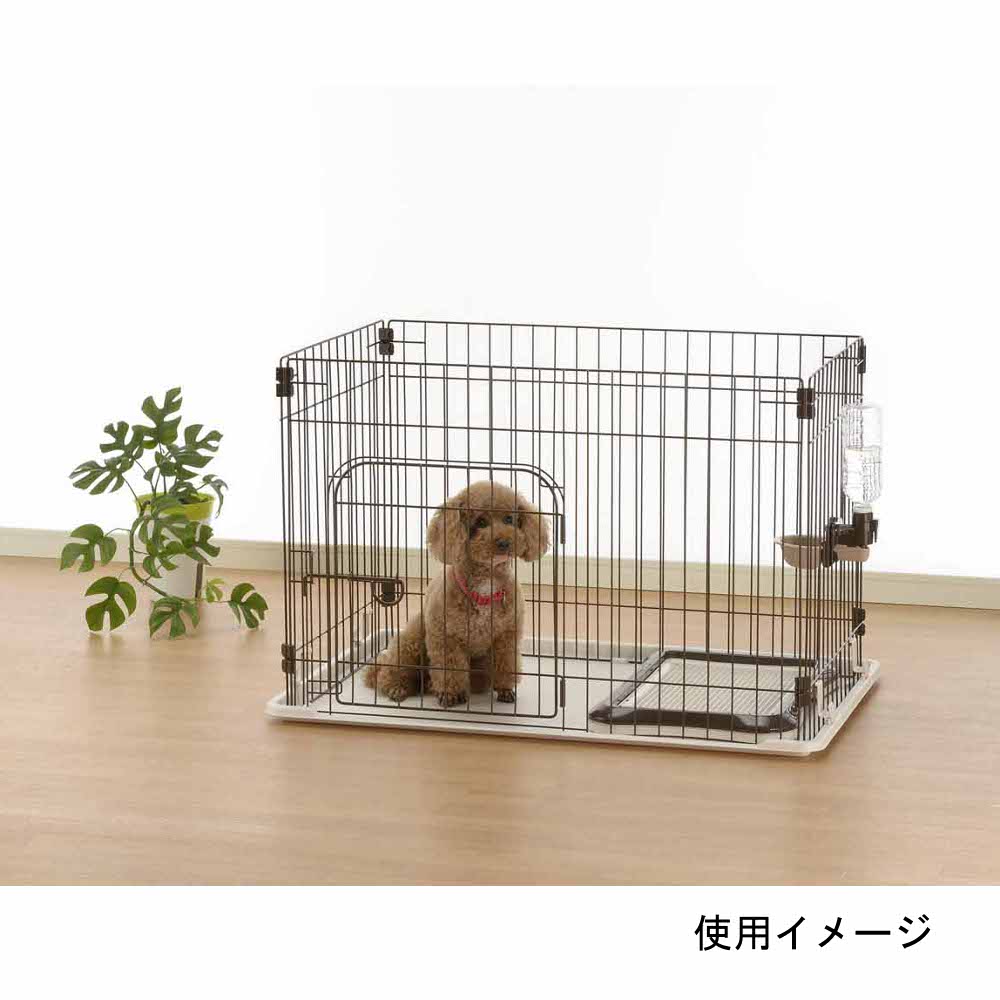 カスタムペットサークル単品90入口付ブラウン
