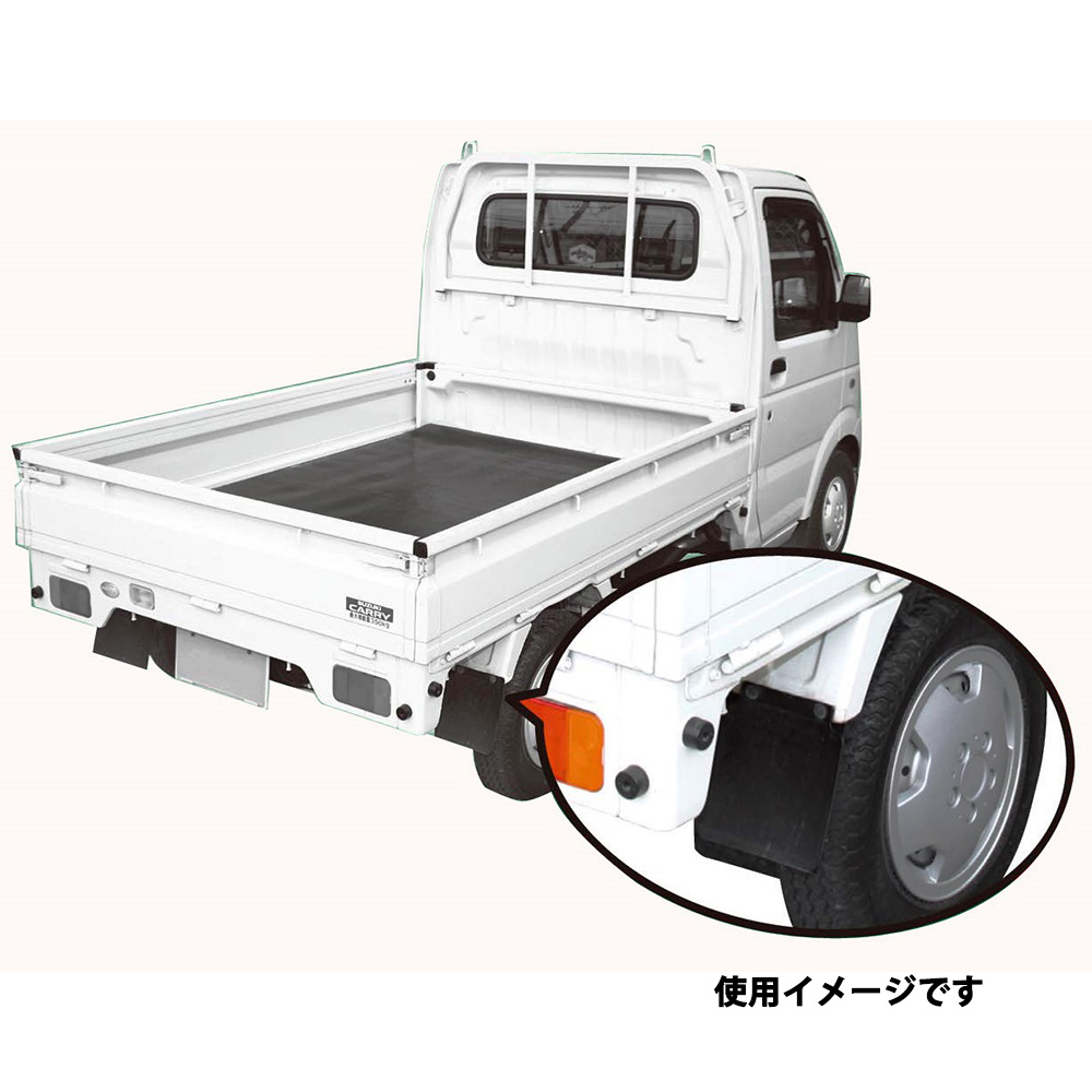 ＴＫ－６６５　ドロヨケ２枚セット　黒