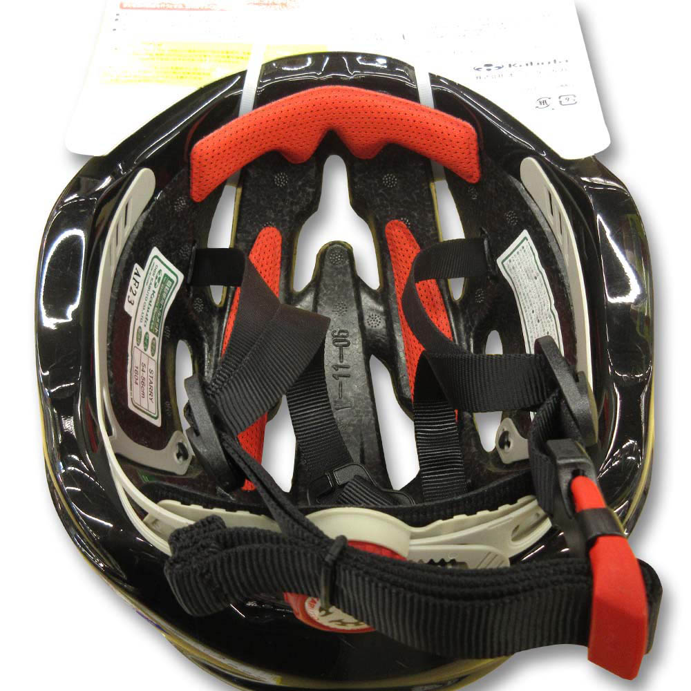 OGKヘルメット スターリー ティラノBK　54-56cm SG付