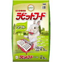 イースター動物村ラビットフードソフト　４．５Ｋｇ