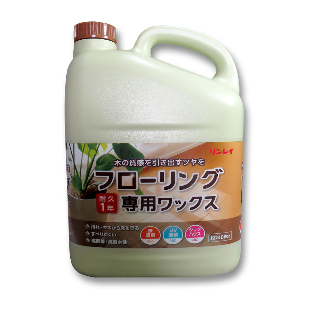 Nフローリング専用ワックス 4L　4L