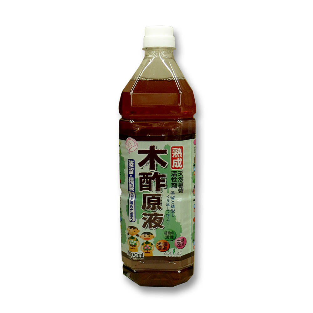トヨチュー 熟成 木酢原液 1.5l