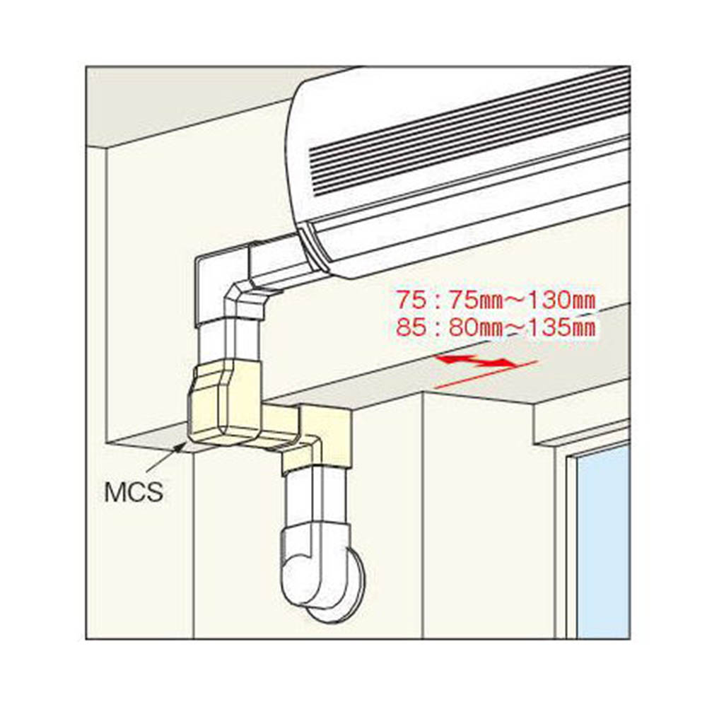 立面スライドコーナー　ＭＣＳ－７５－Ｗ