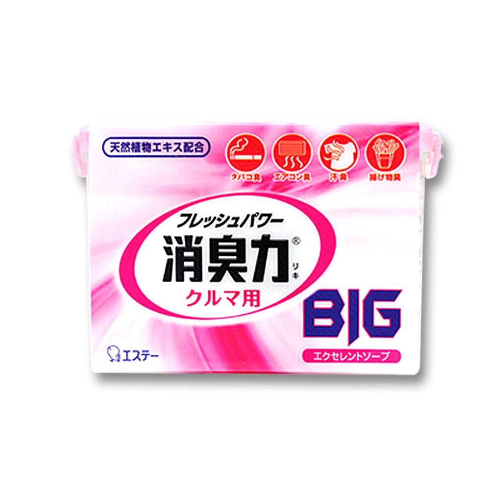 消臭力 クルマ用 BIG エクセレントソープ　900g