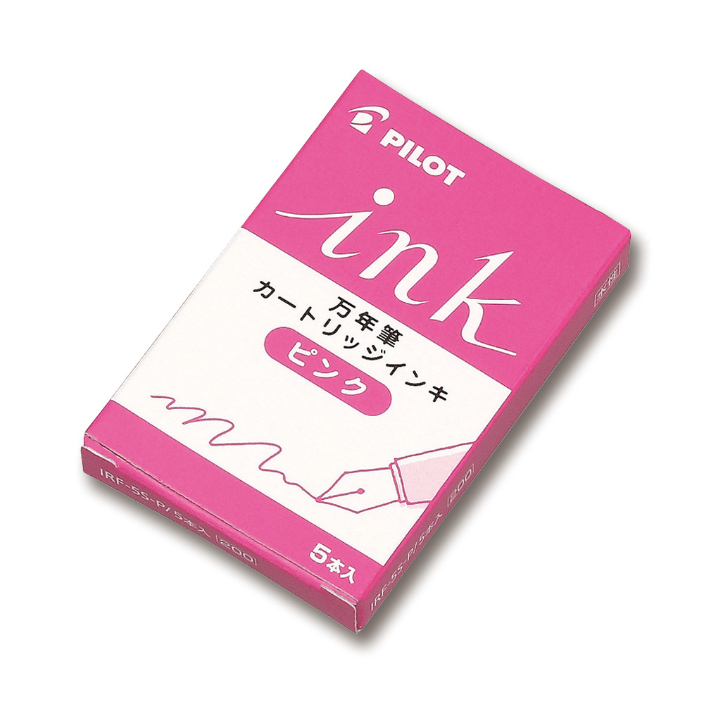 万年筆 カラーインキカートリッジ ピンク　IRF5SP