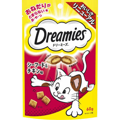 ＤＲＥ３　ドリーミーズ　シーフード＆チキン味　６０ｇ　６０ｇ