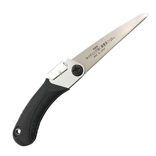現場屋　折込サイディング鋸　本体　１２０ｍｍ