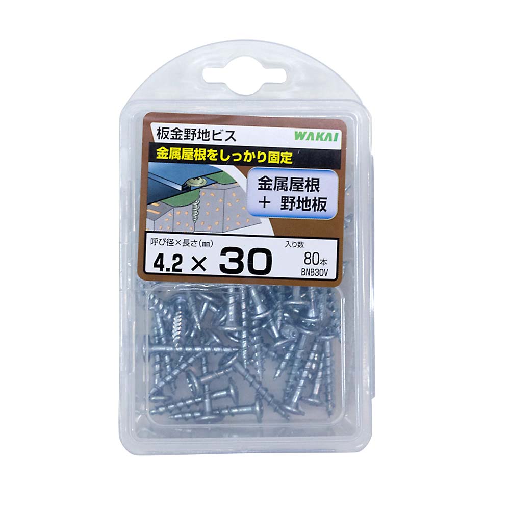 （ＶＰ）板金野地ビス　４．２ｘ３０ｍｍ　８０本