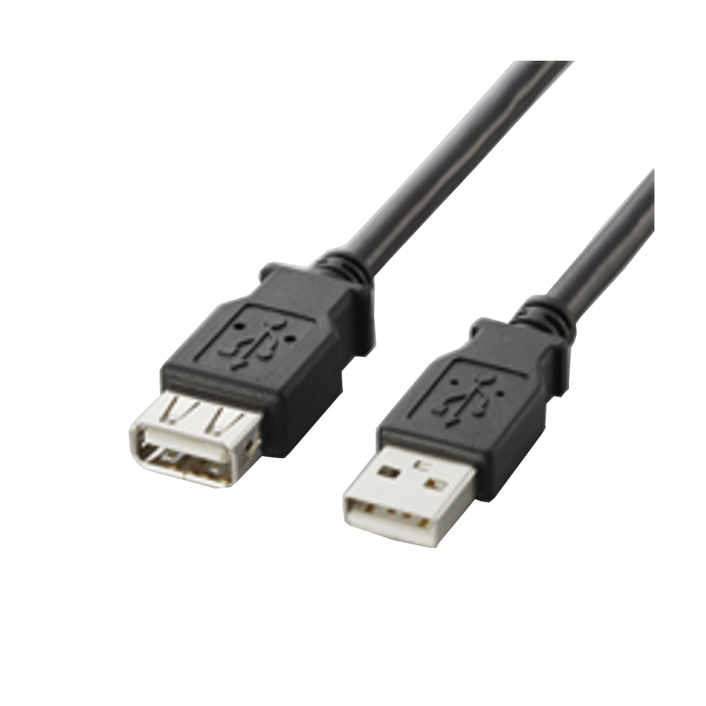 エレコム USB2.0延長ケ-ブル　U2C-E20BK
