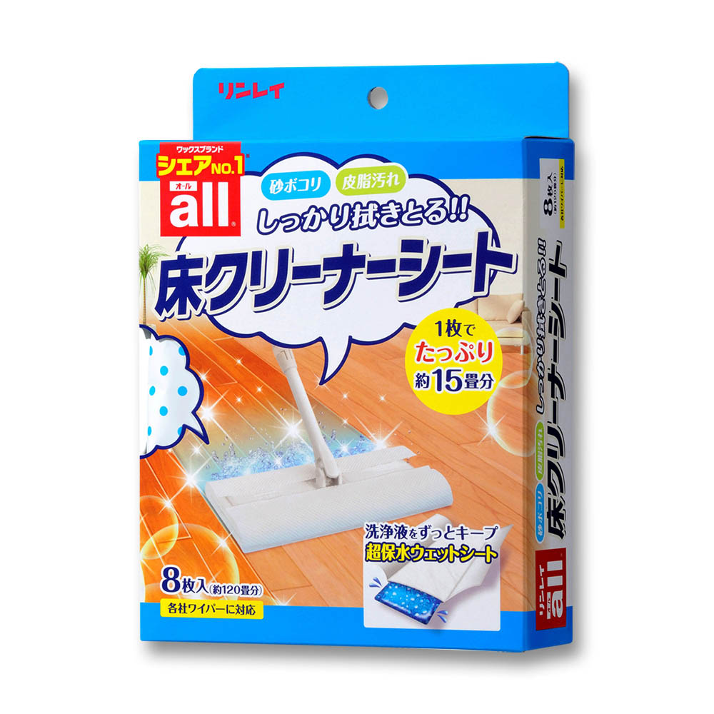 オール　床クリーナーシート　８枚