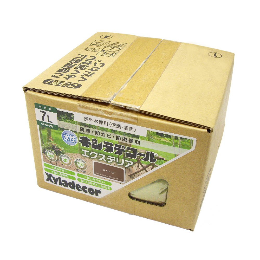 水性 キシラデコール EX-P オリーブ 7L | ジョイフル本田 取り寄せ
