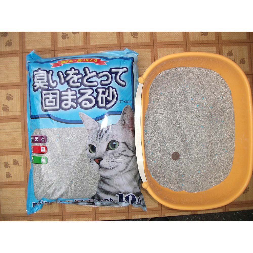 常陸化工 臭いをとって固まる砂　10L