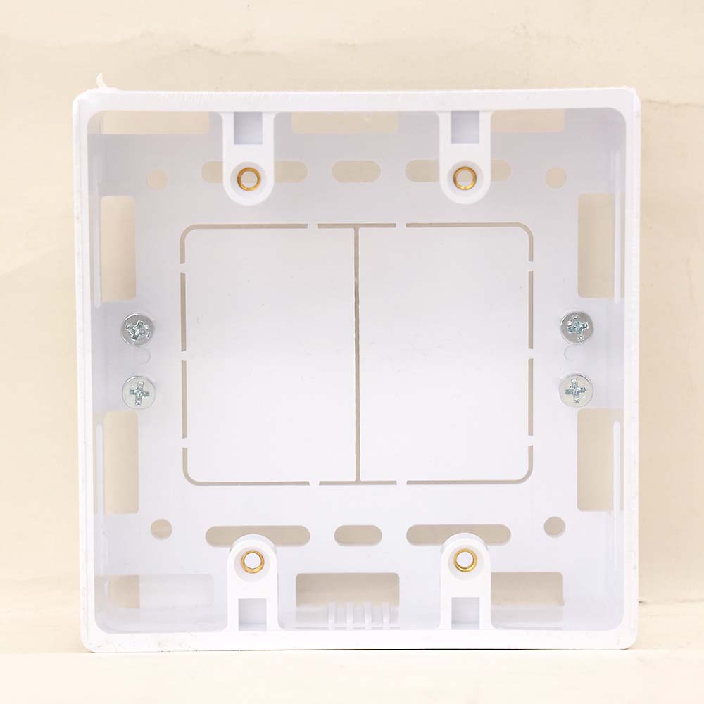 モール用スイッチBOX　MSB-2W