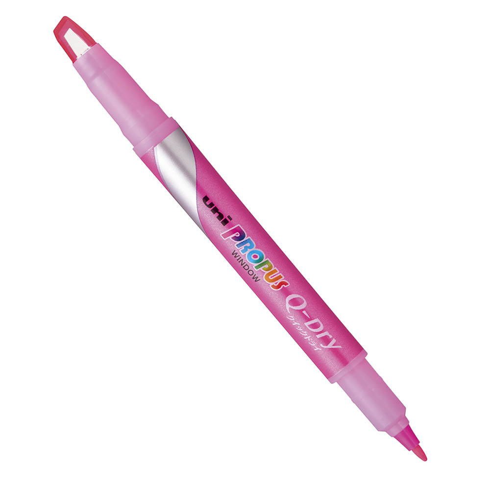 蛍光ペン　プロパスウィンドウ　クイックドライ　ピンク　ＰＵＳ１３８Ｔ．１３