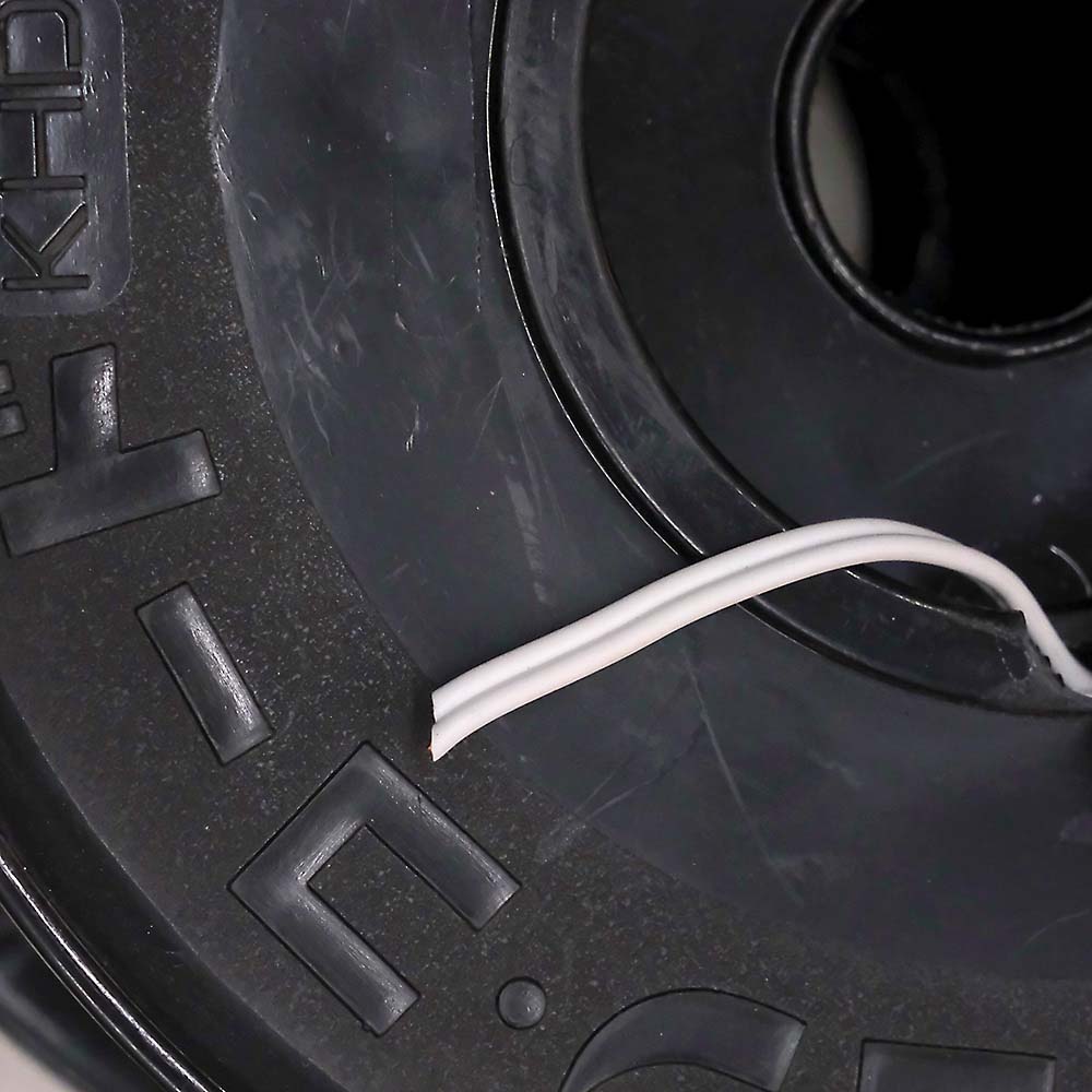 TIVF 2X0.8mm 白 200m巻