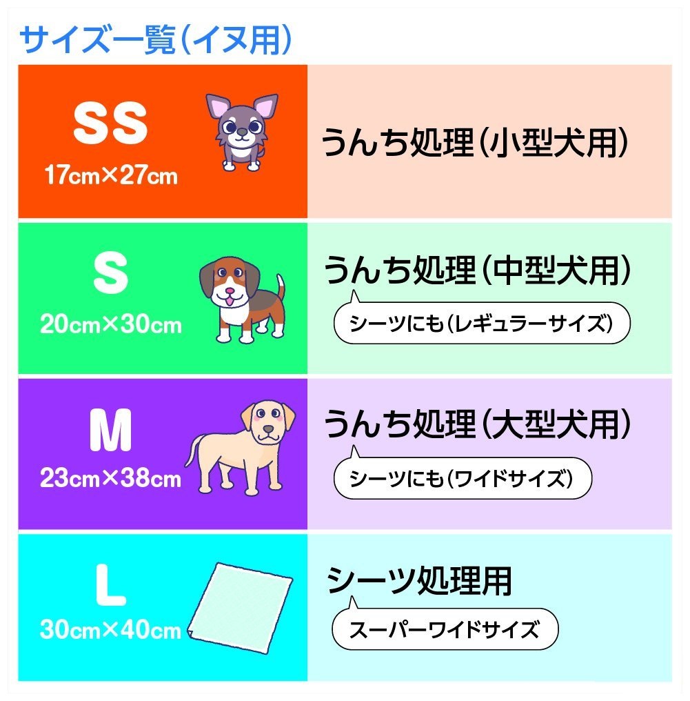 うんちが臭わない袋ペット用S