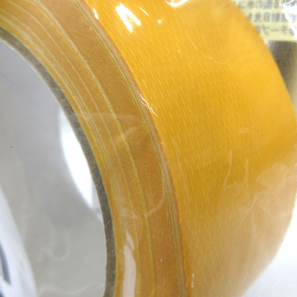 キラックス カラー布テープ 黄　50mmx25m