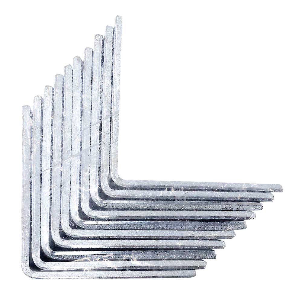 WA-60P ユニクロ巾広金折 60x60　10個入