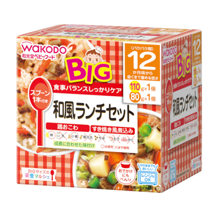 BIG栄養マルシェ 和風ランチセット　110g+80g