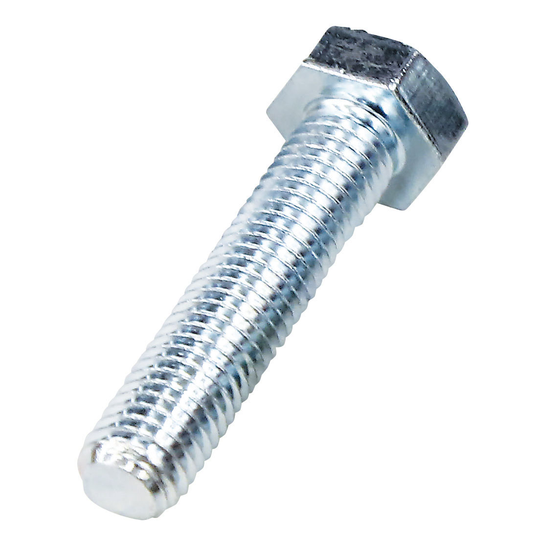 6角ボルト全ねじユニクロ10入 10x45