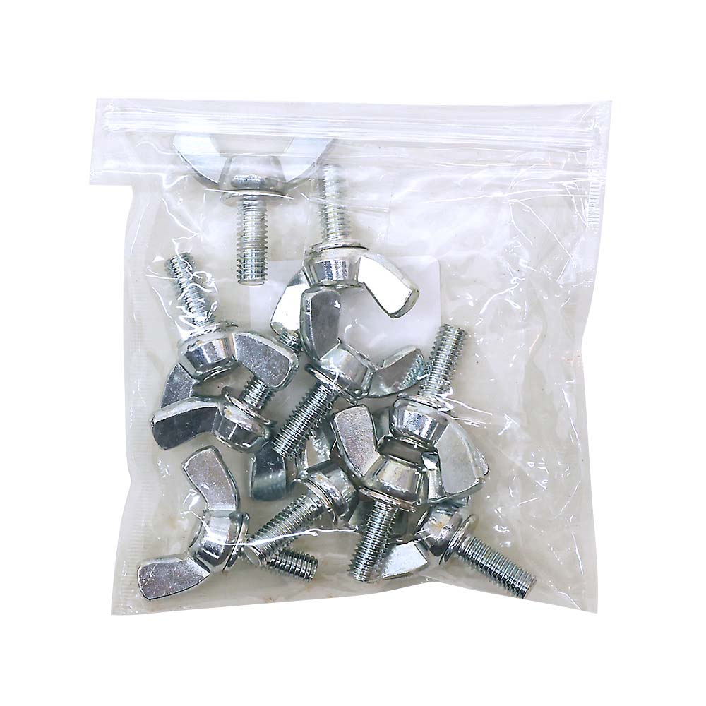 ちょうボルト　ユニクロ　１０入　６ｘ１５