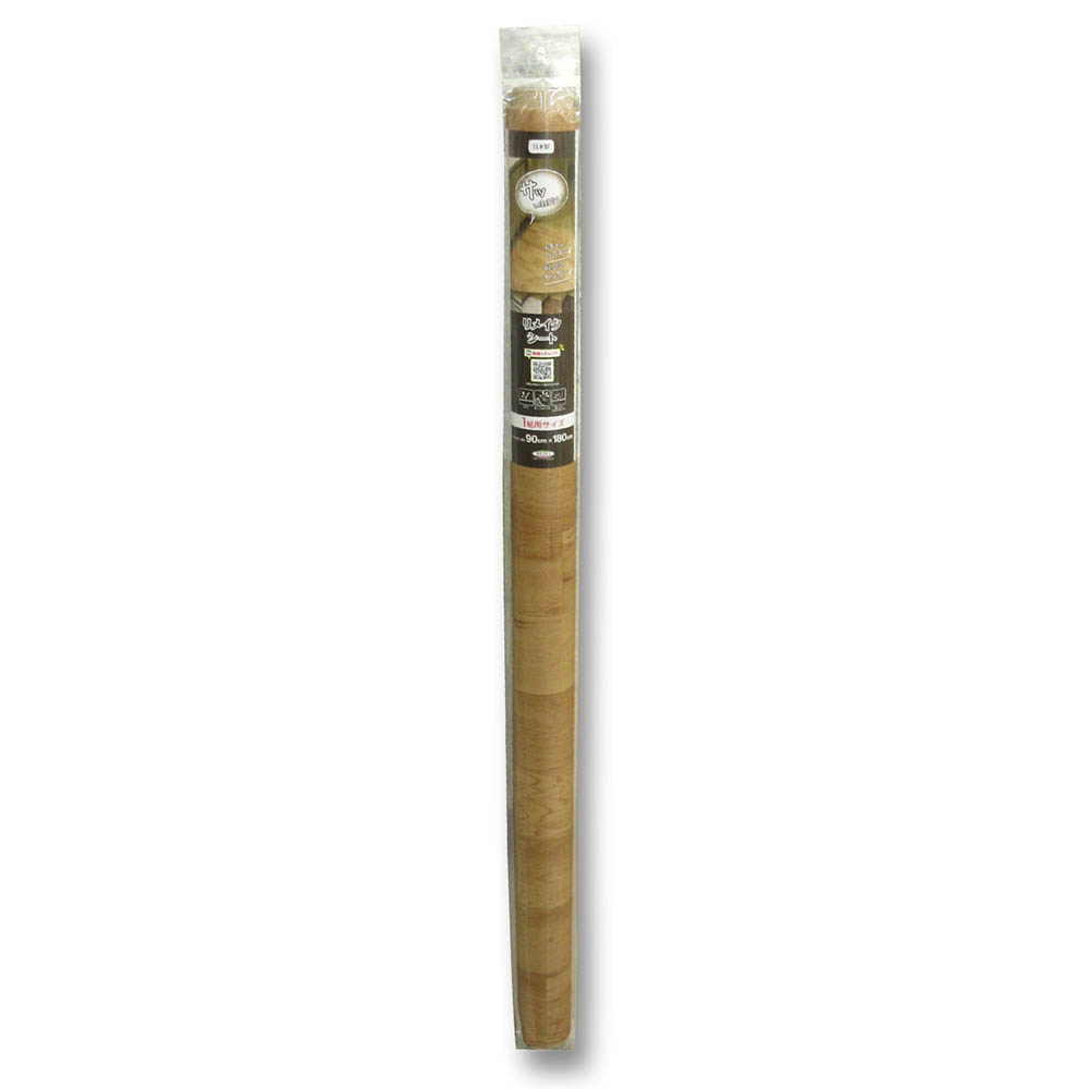 床リメイクシート木目ＢＫＲＷ－９０１８０　ＬＢＲ　９０ｘ１８０ｃｍ