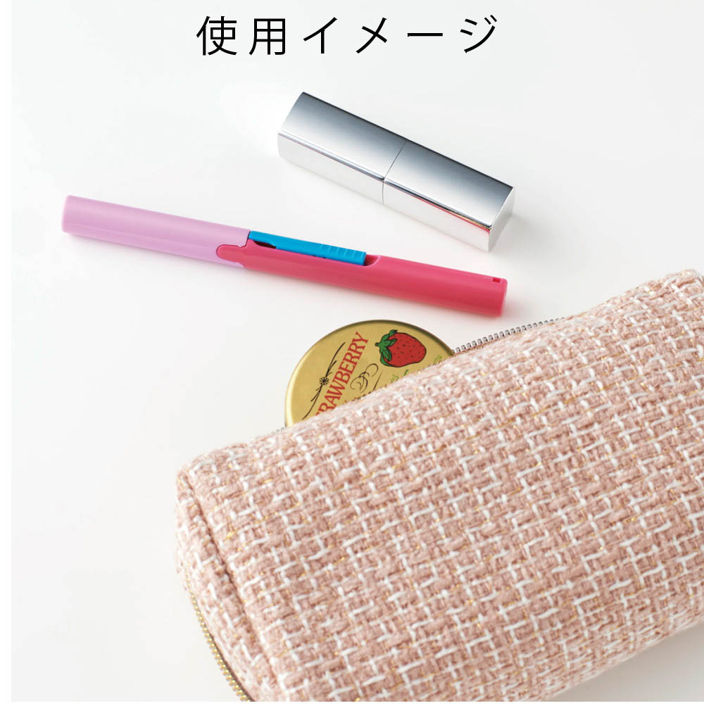 携帯ハサミ フィットカットカーブ ツイッギー ホワイト　34572